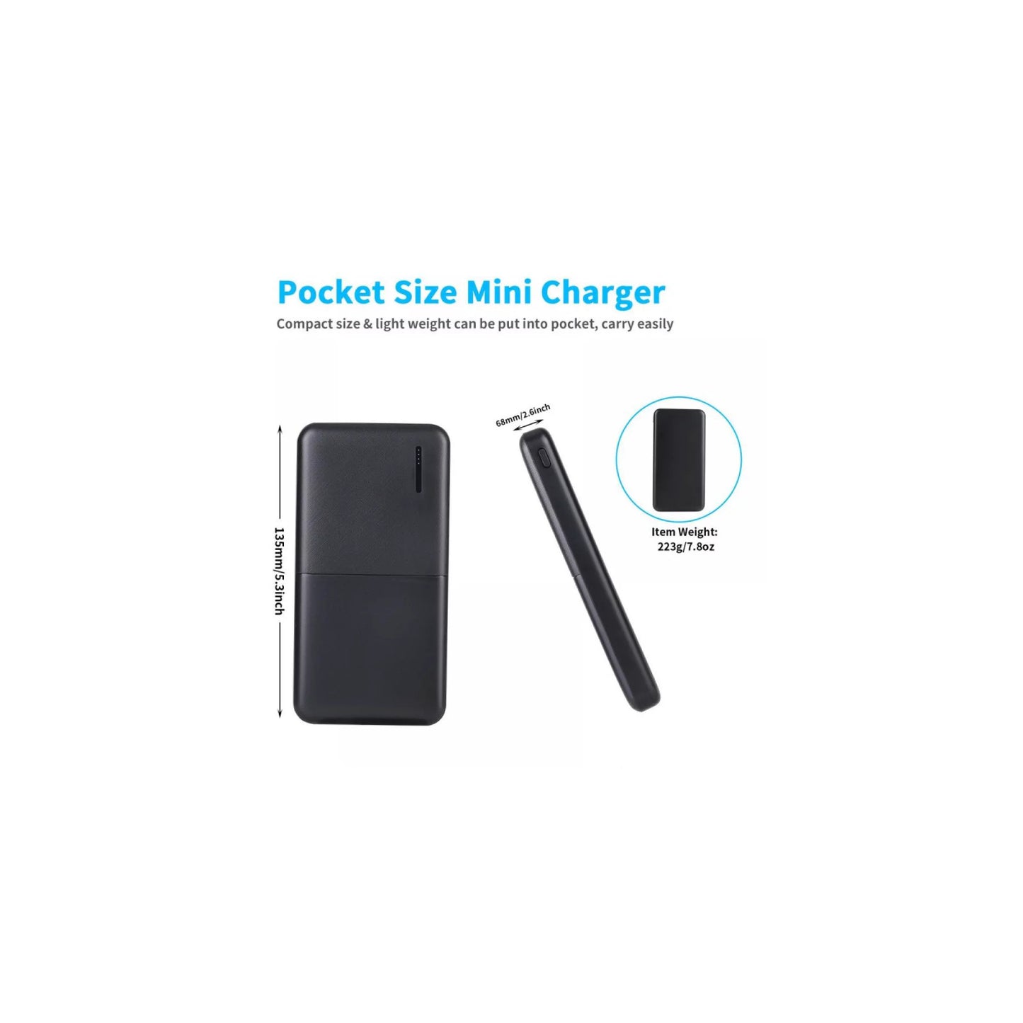 Fast Charging Power Bank Dual-Port