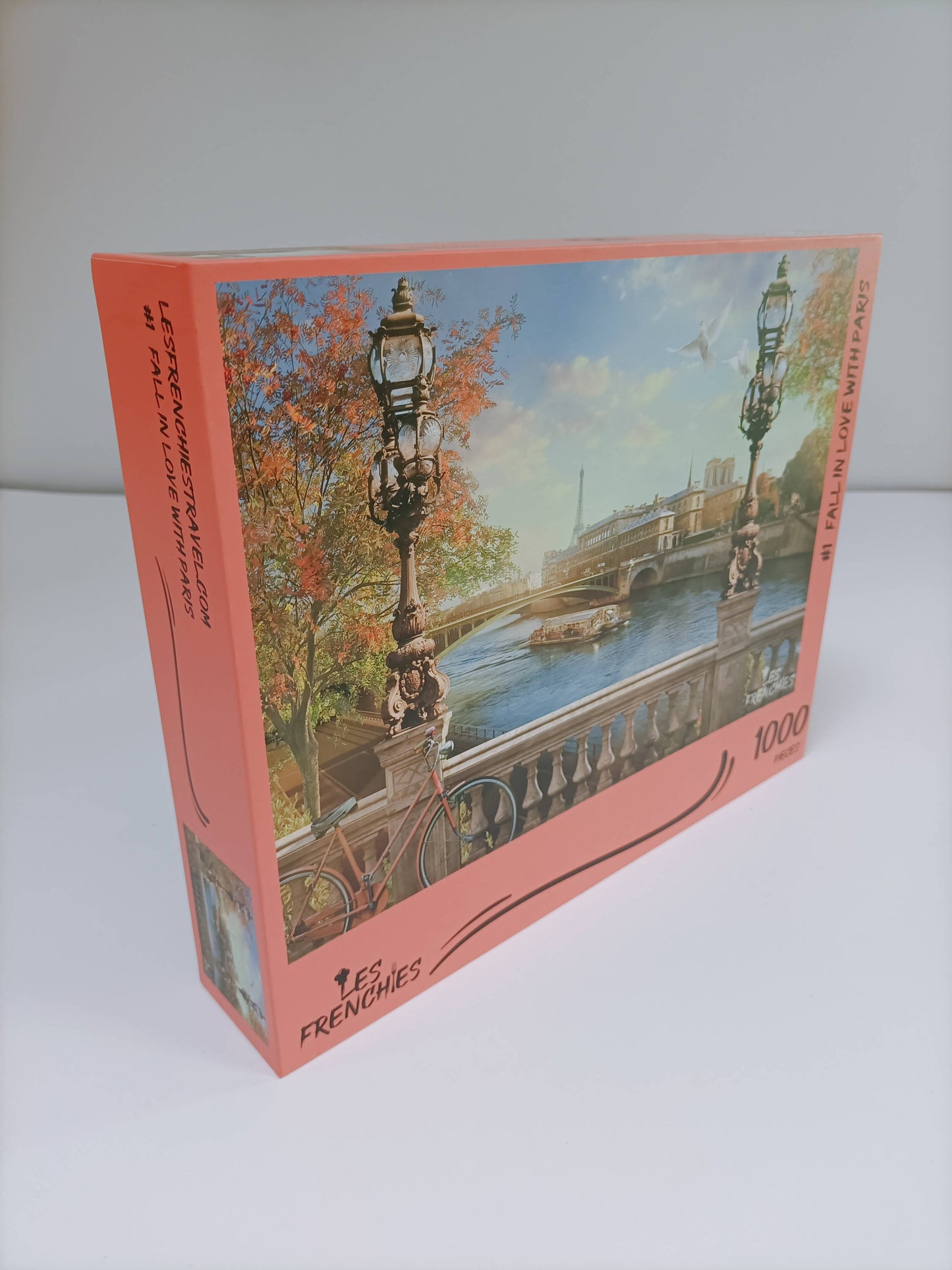 Les Frenchies Fall in Love with Paris 1000 piece Jigsaw Puzzle